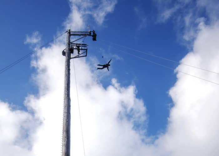 Free fall tower Himmelfallet